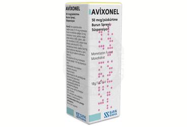 AVİXONEL 50 MCG/PÜSKÜRTME BURUN SPREYİ, SÜSPANSİYON, 18 G (140 DOZ)