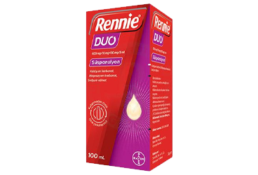 RENNIE DUO 600 MG+ 70 MG+150 MG/5 ML SUSPANSIYON, 100 ML