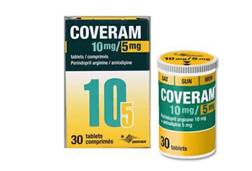 COVERAM 10 MG/5 MG FILM TABLET, 30 ADET