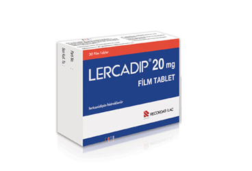 LERCADIP 20 MG FILM TABLET, 30 ADET