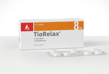 TIORELAX 8 MG TABLET, 14 ADET