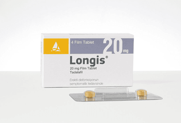 LONGIS 20 MG FİLM KAPLI TABLET, 4 ADET