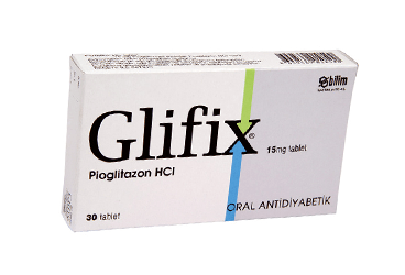 GLIFIX 15 MG TABLET, 30 ADET