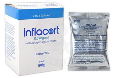 İNFLACORT 0.5 MG/ ML NEBÜLİZASYON SÜSPANSİYONU, 20 FLAKON