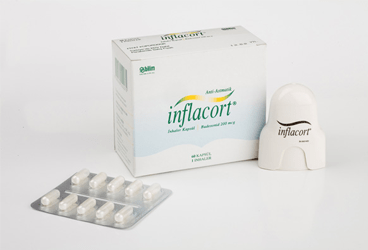 INFLACORT 200 MCG INHALER KAPSUL, 60 ADET
