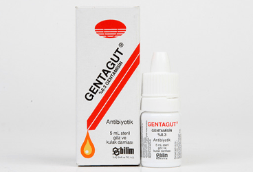 GENTAGUT % 0.3 GÖZ VE KULAK DAMLASI, ÇÖZELTİ, 5 ML