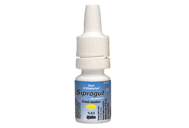 SİPROGUT % 0.3 KULAK DAMLASI, ÇÖZELTİ, 5 ML