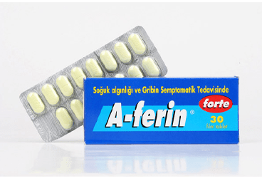 A-FERIN FORTE 650 MG/4 MG FİLM KAPLI TABLET, 30 ADET