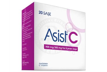 ASIST C 900 MG/300 MG TOZ IÇEREN SAŞE,20 SAŞE