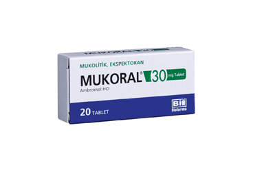 MUKORAL 30 MG TABLET, 20 ADET