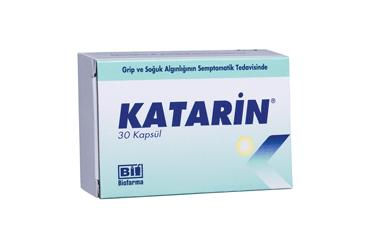 KATARİN 250 MG/100 MG/2 MG KAPSÜL, 30 ADET