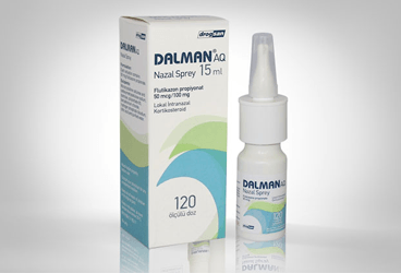 DALMAN AQ 50 MCG/ 100 MG NAZAL SPREY, SÜSPANSİYON