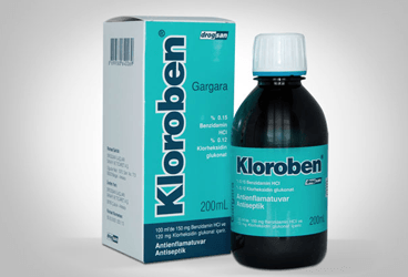 KLOROBEN 1,5 MG/ML + 1,2 MG/ML GARGARA, 200 ML