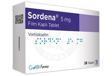 SORDENA 5 MG FİLM KAPLI TABLET , 28 ADET