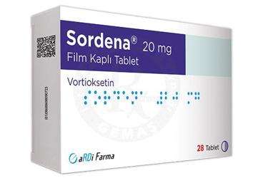 SORDENA 20 MG FİLM KAPLI TABLET , 28 ADET