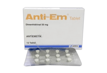 ANTI-EM 50 MG TABLET, 12 ADET
