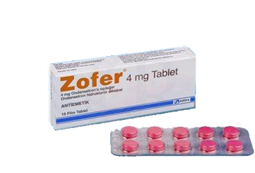ZOFER 4 MG FİLM KAPLI TABLET, 6 TABLET