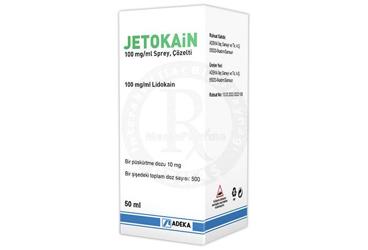 JETOKAİN 100 MG/ML SPREY, ÇÖZELTİ, 50 ML