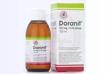 DORANIT 2.5 MG/5 ML SURUP, 150 ML