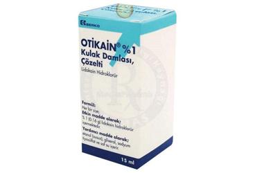 OTİKAİN %1 KULAK DAMLASI, ÇÖZELTİ, 15 ML