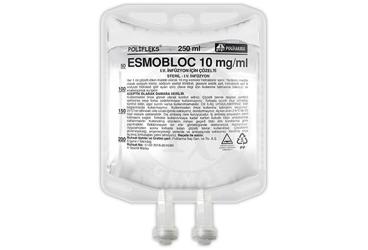 ESMOBLOC 10 MG/ML I.V INFÜZYON IÇIN ÇÖZELTI,250 ML SETSIZ