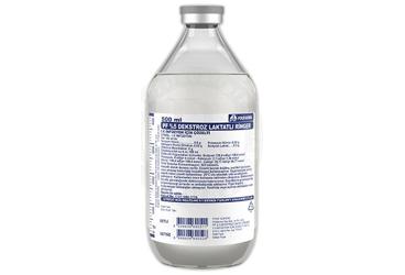 PF % 5 DEKSTROZ LAKTATLI RİNGER IV İNFÜZYON İÇİN ÇÖZELTİ, 500 ML SETLİ