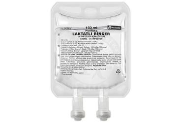 POLİFLEKS LAKTATLI RİNGER IV İNFÜZYON İÇİN ÇÖZELTİ, 150 ML (PVC TORBA) SETLI