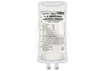 POLİFLEKS %5 DEKSTROZ LAKTATLI RİNGER IV İNFÜZYON İÇİN ÇÖZELTİ, 1000 ML TORBA SETLİ