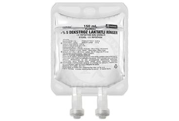 POLİFLEKS %5 DEKSTROZ LAKTATLI RİNGER IV İNFÜZYON İÇİN ÇÖZELTİ, 150 ML (SETSİZ)
