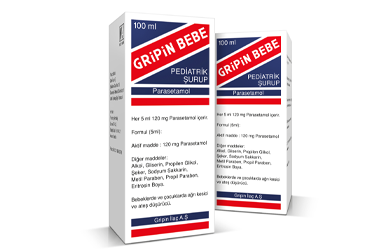 GRIPIN BEBE 120 MG/5 ML PEDİYATRİK ŞURUP, 100 ML