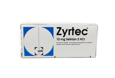 ZYRTEC 10 MG FILM TABLET, 20 ADET