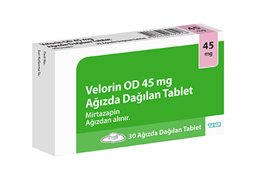 VELORIN OD 45 MG AGIZDA DAGILAN TABLET, 30 ADET