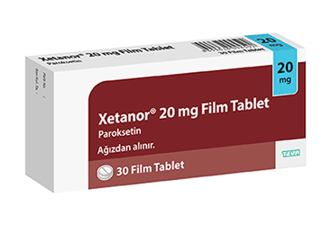 XETANOR 20 MG FILM TABLET, 30 ADET