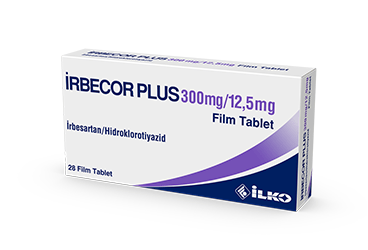 IRBECOR PLUS 300 MG /12.5 MG FILM TABLET, 28 ADET
