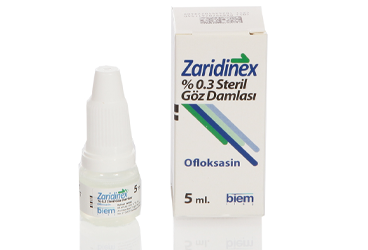 ZARIDINEX %0,3 STERIL GÖZ DAMLASI, 5 ML