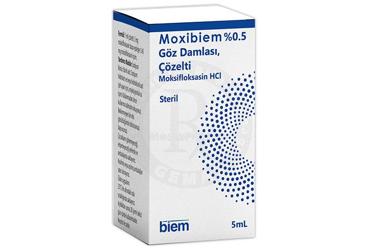MOXİBİEM %0,5 GÖZ DAMLASI, ÇÖZELTİ, 1 ADET