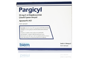 PARGYCIL 50 MG/ 5 ML ENJEKSİYONLUK ÇÖZELTİ İÇEREN AMPÜL, 5 ADET