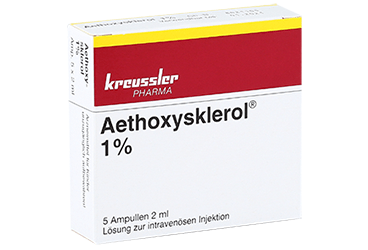 AETHOXYSKLEROL % 1 I.V. ENJEKSİYONLUK ÇÖZELTİ İÇEREN AMPUL, 5 ADET