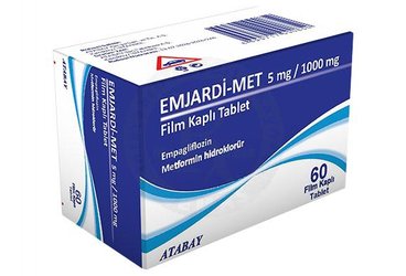 Emjardi-met 5 mg/1000 mg Film Kaplı Tablet (60 adet)