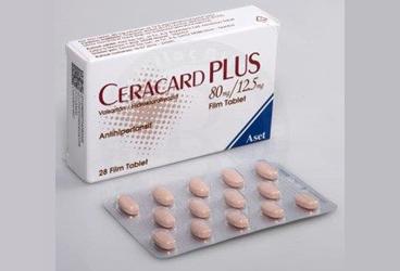 CERACARD PLUS 80 /12.5 MG FILM KAPLI TABLET, 28 ADET