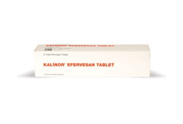 KALINOR EFERVESAN TABLET, 15 ADET