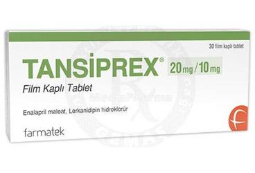 TANSİPREX 20 MG/10 MG FİLM KAPLI TABLET , 30 ADET