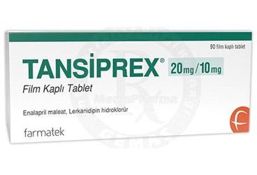 TANSİPREX 20 MG/10 MG FİLM KAPLI TABLET , 90 ADET