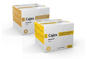 CAJEX 1 MCG/ML IV ENJEKSİYONLUK ÇÖZELTİ İÇEREN AMPUL, 25 ADET