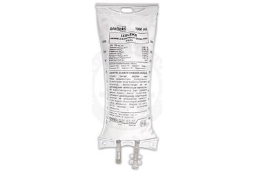 BİOFLEKS İZOLEKS DENGELİ ELEKTROLİT IV İNFÜZYONLUK ÇÖZELTİ, 1000 ML (PVC TORBA) SETLİ