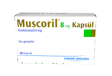MUSCORIL 8 MG KAPSUL, 10 ADET
