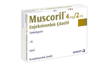 MUSCORIL 4 MG/2 ML ENJEKSİYONLUK ÇÖZELTİ, 6 ADET