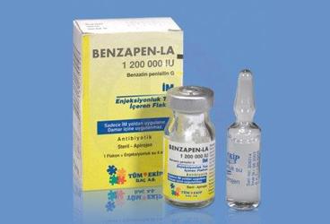 BENZAPEN LA 1.200.000 IU ENJEKSİYONLUK TOZ, 1 ADET
