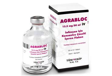 AGRABLOC 12.5 MG/50 ML IV INFÜZYON IÇIN KONSANTRE ÇÖZELTI, 1 ADET