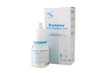 BRUMETON 1 MG/ML+100 MG/ML GÖZ DAMLASI
